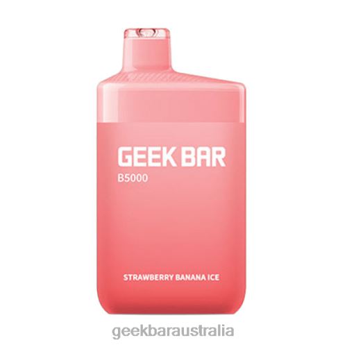 Geek Bar B5000 Disposable Strawberry Banana Ice 2084B34 Geek Bar Sydney