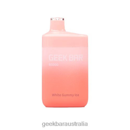 Geek Bar B5000 Disposable White Gummy Ice 2084B40 Geek Vape Australia