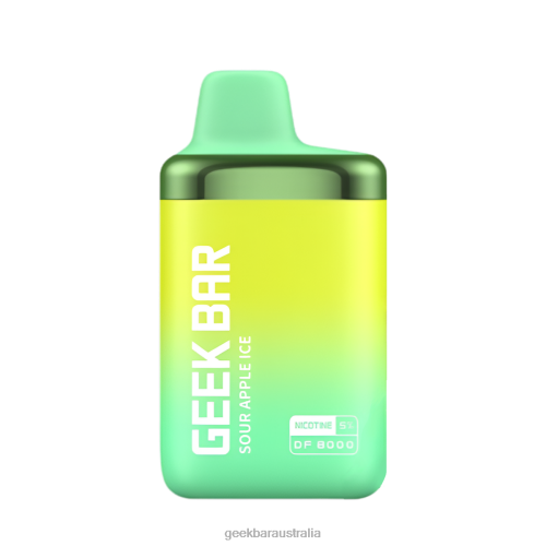 Geek Bar DF8000 Disposable Vape Sour Apple Ice 2084B185 Geek Bar Store