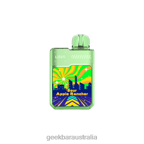 Geek Bar Digiflavor Lush Disposable Vape Sour Apple Rancher 2084B24 Geek Bar Sydney