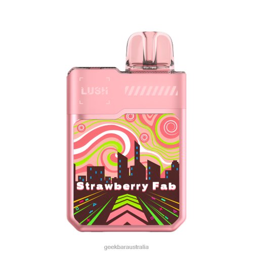 Geek Bar Digiflavor Lush Disposable Vape Strawberry Fab 2084B79 Geek Bar Wholesale