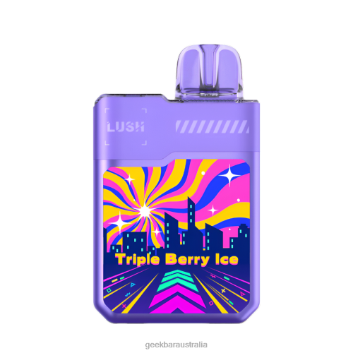 Geek Bar Digiflavor Lush Disposable Vape Triple Berry Ice 2084B81 Geek Bar Australia