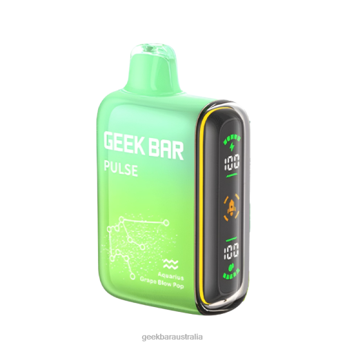 Geek Bar Pulse 15K Disposable Vape Aquarius Grape Blow Pop 2084B42 Geek Bar Online