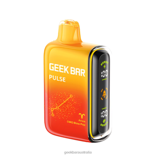 Geek Bar Pulse 15K Disposable Vape Aries Omg Blow Pop 2084B43 Geek Bar Prices