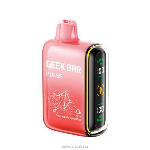 Geek Bar Pulse 15K Disposable Vape Libra Sour Apple Blow Pop 2084B53 Geek Bar Prices