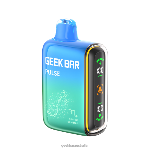 Geek Bar Pulse 15K Disposable Vape Scorpio Blue Mint 2084B60 Geek Vape Australia