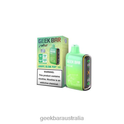 Geek Bar Pulse Disposable Grape Blow Pop 2084B9 Geek Bar Wholesale