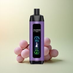 Aivono Aim Fatpro 22000 Grape Mint 5% Nicotine 600mAh 28ml