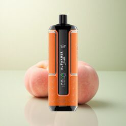 Al Fakher Crown Bar 15K Hypermax Peach Ice 22ml 600mAh Disposable Vape